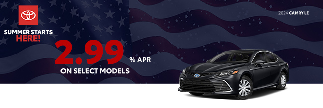 APR special on select models