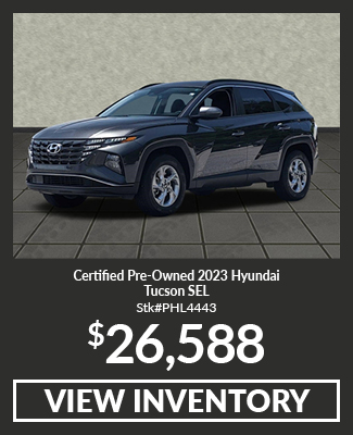 Certified Pre-Owned 2023 Hyundai Tucson SEL