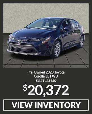  Pre-Owned	2023 Toyota Corolla