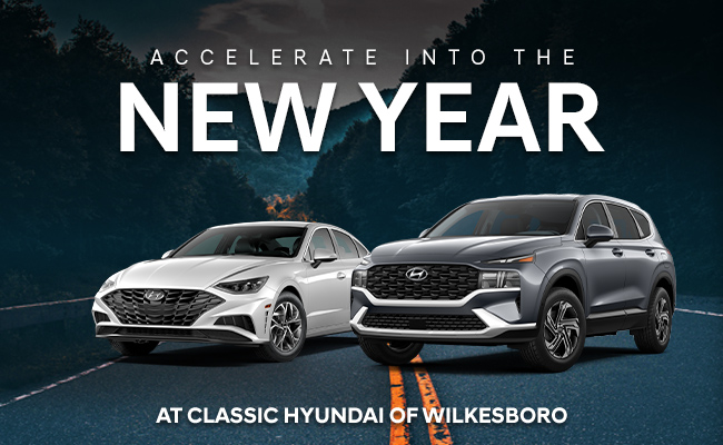 Accelerate into the New Year - at Classic Hyundai of Wilkesboro