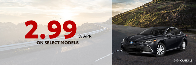 APR on On Select Models