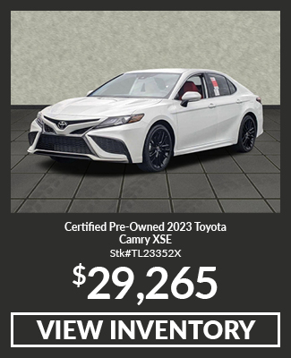 Certified Pre-Owned 2023 Toyota Camry XSE