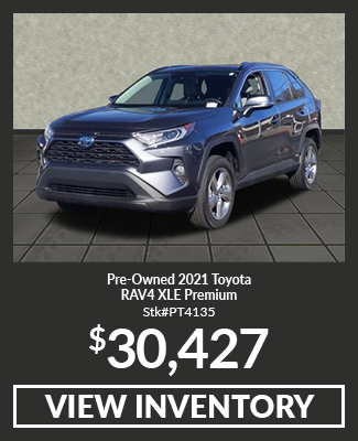 Pre-Owned 2021 Toyota RAV4 XLE Premium