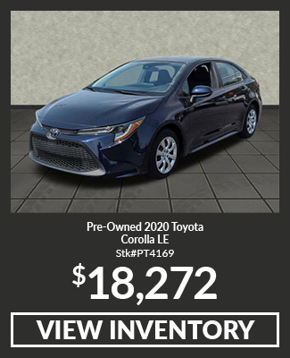 Pre-Owned	2020	Toyota	Corolla	LE