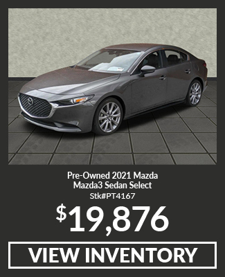  Pre-Owned	2021	Mazda	Mazda3	Sedan Select