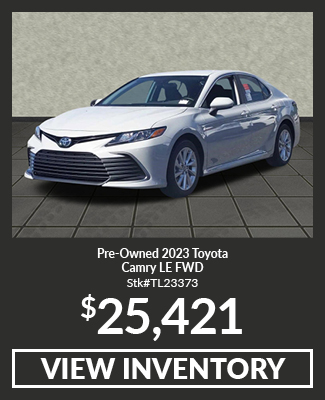 Pre-Owned	2023	Toyota	Camry	LE FWD