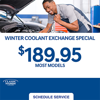 Winter coolant exchange special