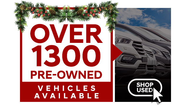 Over 1300 Pre-owned vehicles available