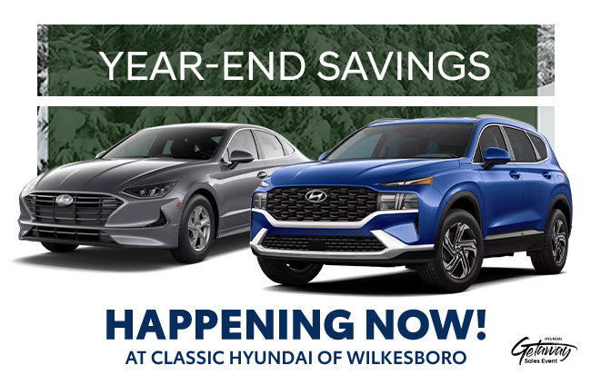 Get Ready to Roll - The Getaway Sales Event is here at Classic Hyundai of Wilkesboro