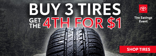 Buy 3 tires get one free