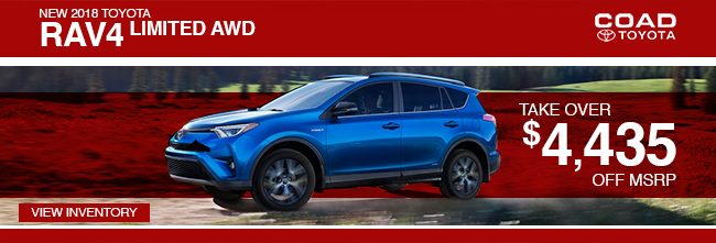 2018 Toyota Rav4 Limited AWD