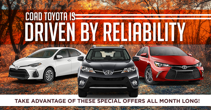 Coad Toyota Is Driven By Reliability 
