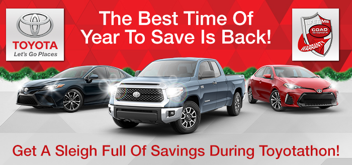 Get A Sleigh Full Of Savings During Toyotathon!
