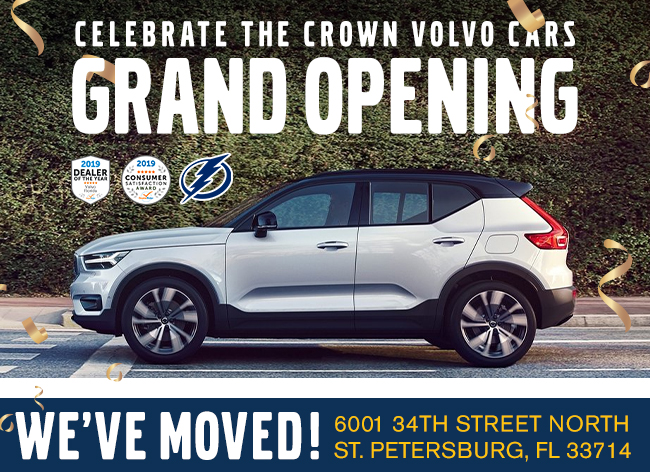 Celebrate the crown volvo cars grand opening