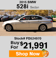 2015 BMW 528i Sedan