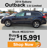 2014 Subaru Outback 2.5i limited