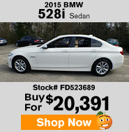 2015 BMW 528i Sedan