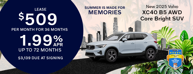 Summer Memories  XC40 Sales Event