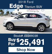 2018 Ford Edge Titanium SUV