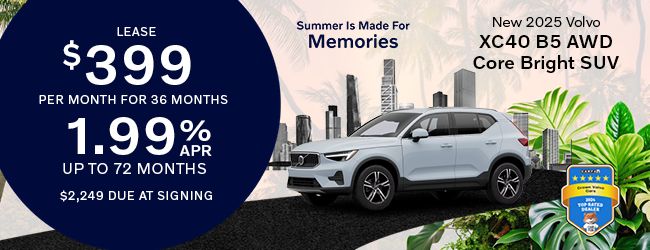 Summer Memories XC40 Sales Event