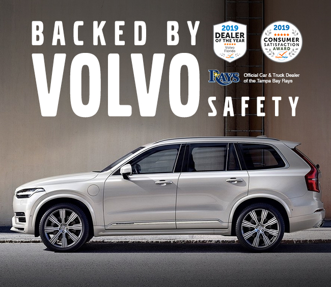 Backed By Volvo Safety!