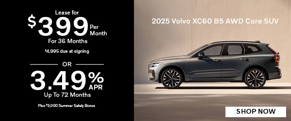 2025 Volvo XC60 B5 AWD Core SUV offer
