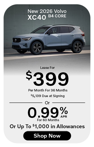 New 2026 Volvo XC40 B4 CORE offer