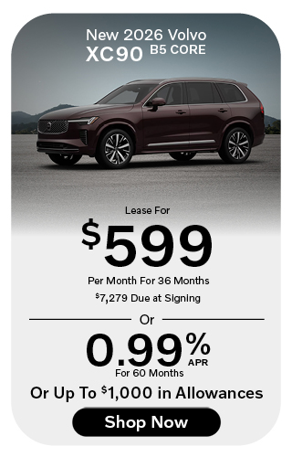 New 2026 Volvo XC90 B5 CORE offer