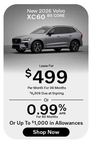 New 2026 Volvo XC60 B5 CORE offer