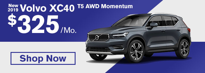 New 2019 Volvo XC40 T5 AWD Momentum