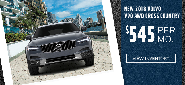 New 2018 Volvo V90 AWD Cross Country