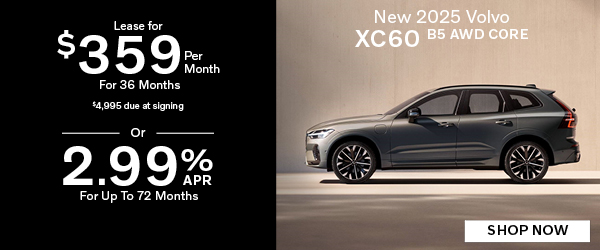 2025 Volvo XC60 B5 AWD Core SUV offer