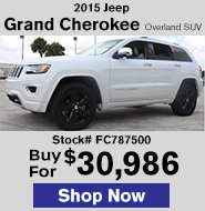 2015 Jeep Grand Cherokee Overland SUV