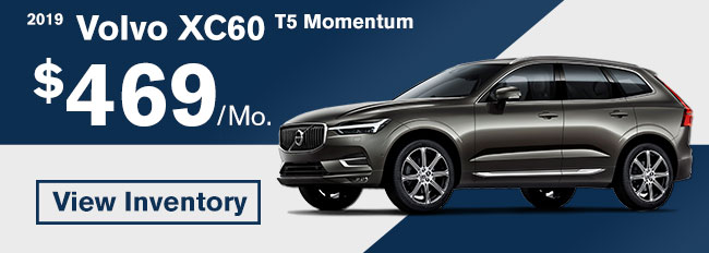2019 XC60 T5 Momentum lease for $469 per month