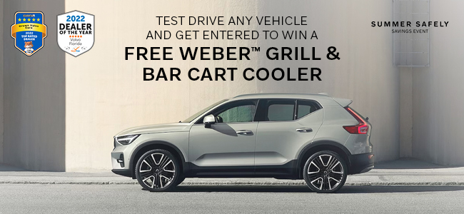 test drive and be entered to win a grill