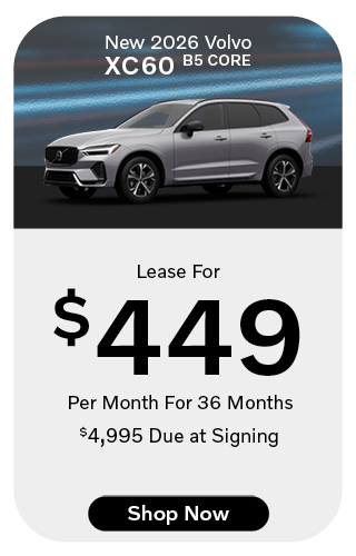 New 2026 Volvo XC60 B5 CORE offer