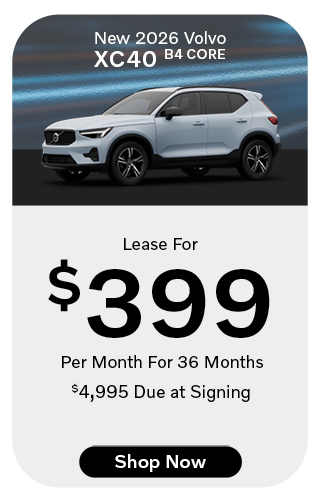 New 2026 Volvo XC40 B4 CORE offer