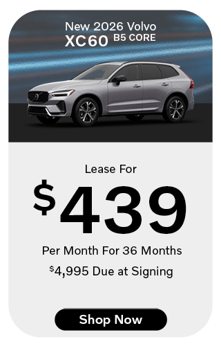 New 2026 Volvo XC60 B5 CORE offer