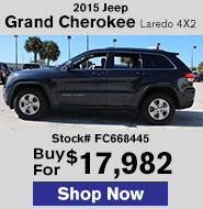 2015 Jeep Grand Cherokee Laredo 4X2