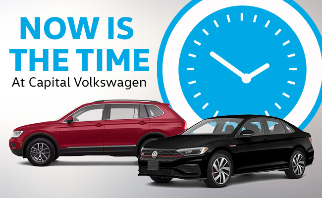 Now Is The Time At Capital Volkswagen