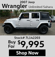 2007 Jeep Wrangler Unlimited Sahara 