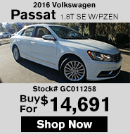 2016 Volkswagen Passat 1.8T SE W/PZEN