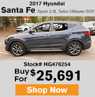 2017 Hyundai Santa Fe Sport 2.0L Turbo Ultimate SUV 
