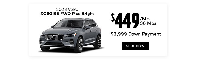 2023 Volvo XC60 special offer