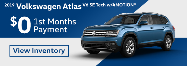 2019 Volkswagen Atlas V6 Tech w/4motion