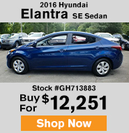 2016 Hyundai Elantra SE Sedan