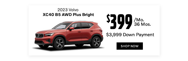 2023 Volvo XC40 special offer