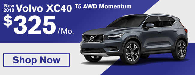 New 2019 Volvo XC40 T5 AWD Momentum