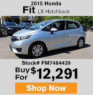 2015 Honda Fit LX Hatchback
