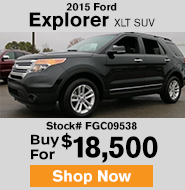 2015 Ford Explorer XLT SUV